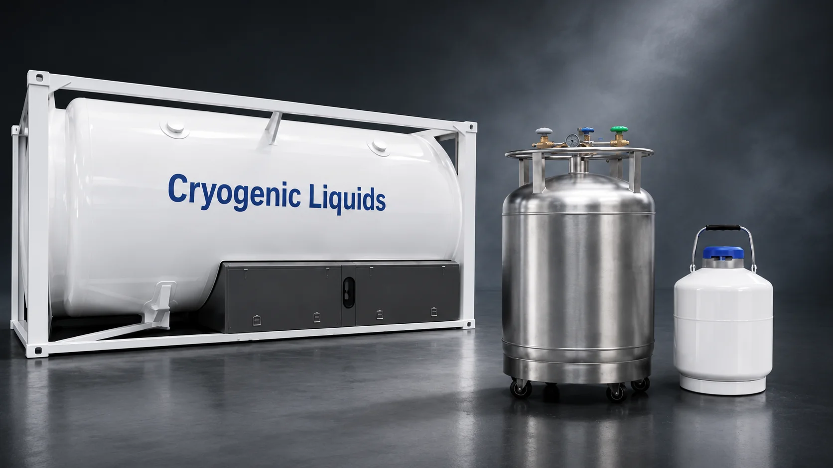 LNG / LN2 / LOX Storage & Transport cryogenic application